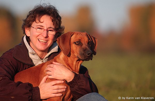 Aresvuma Zahara Zinara und ihre Besitzerin Birgit Schmitz